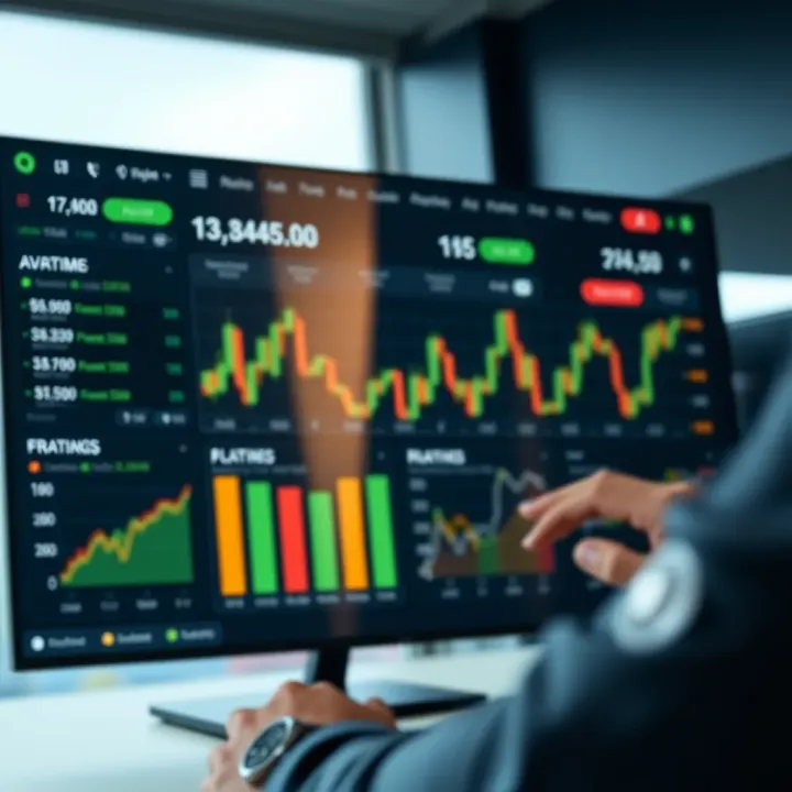 User interface of Quotex Web platform showing trading dashboard and investment options