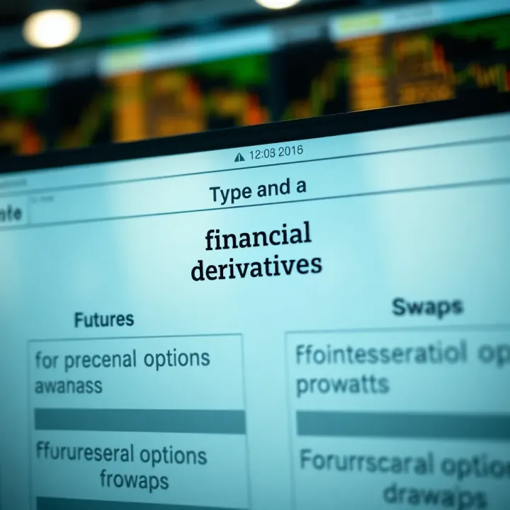 Types and Classification of Financial Derivatives Diagram illustrating the types of financial derivatives including futures, options, swaps, and forwards